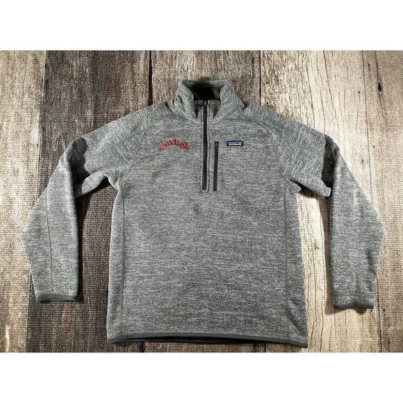 Patagonia Better Sweater Men's Large Pullover 1/4-Zip Fleece Sweater Justin's - Picture 1 of 9